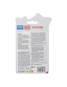 Sprinkle Navideños Charms- Lazos Festivos 25g PME 2