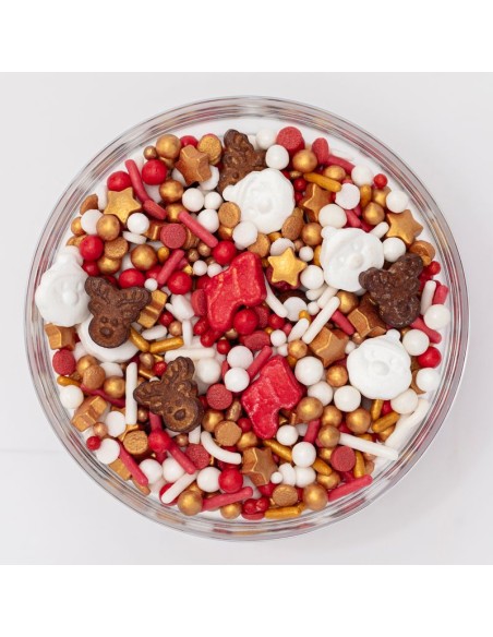 Sprinkle Navideños De Fantasía- Papá Noel 90g PME
