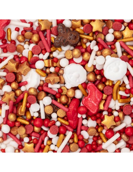 Sprinkle Navideños De Fantasía- Papá Noel 90g PME
