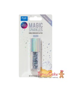Magic Sparkles Copos De Glitter Iridescente Comestible-...