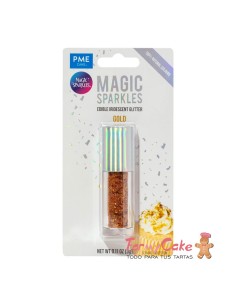 Magic Sparkles Copos De Glitter Iridescente Comestible-...