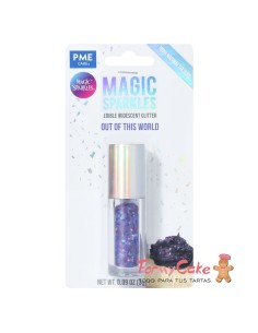 Magic Sparkles Copos De Glitter Iridescente...