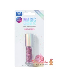 Magic Sparkles Copos De Glitter Iridescente...