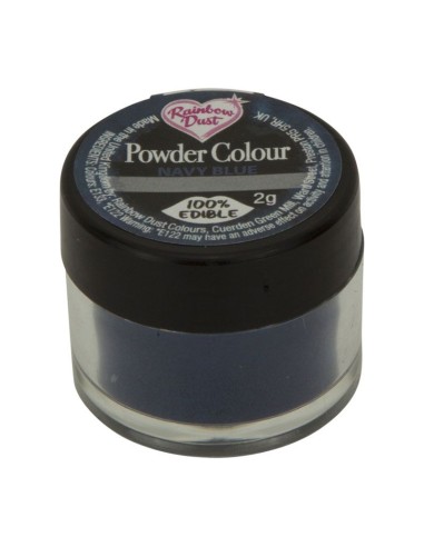 Colorante en Polvo Bright Navy 2gr Rainbow Dust
