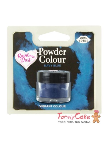 Colorante en Polvo Bright Navy 2gr Rainbow Dust