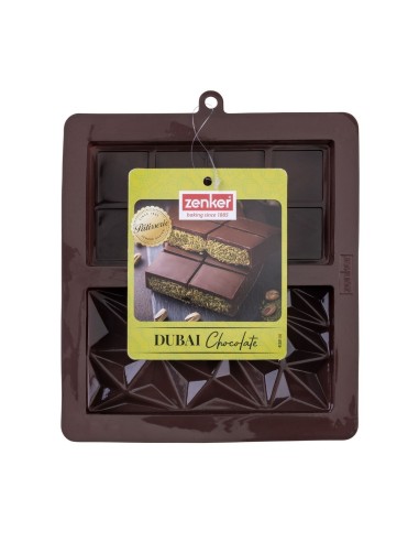 Molde Silicona- Dubai Chocolate Zenker