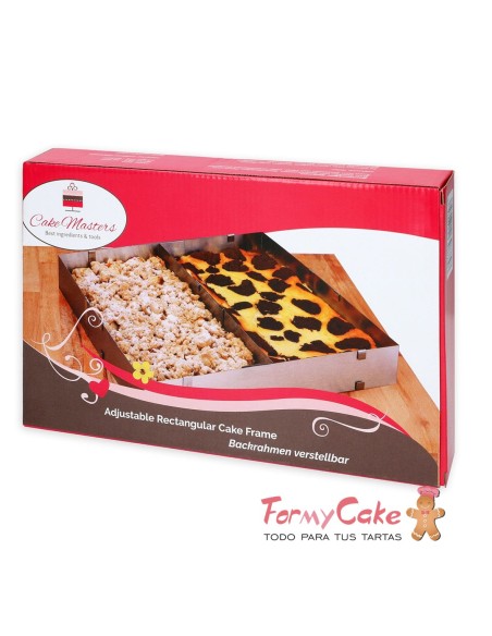Molde Rectangular Ajustable Cake Masters