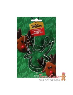 Cortadores Nesting Cabeza De Reno 3ud Wilton