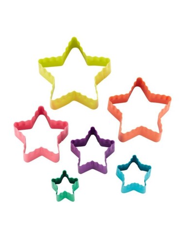 Cortadores Doble Cara Estrella 6ud Wilton