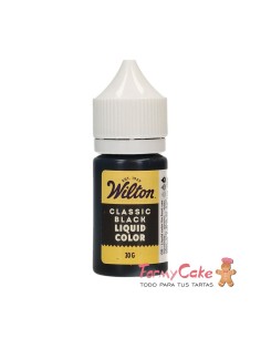 Colorante Líquido Color Liquid Negro 30gr Wilton
