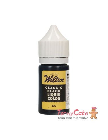Colorante Líquido Color Liquid Negro 30gr Wilton