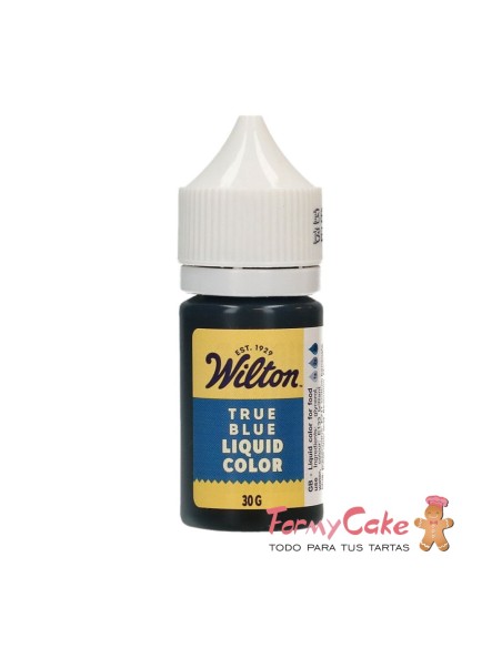 Colorante Líquido Color Liquid Azul real 30gr Wilton