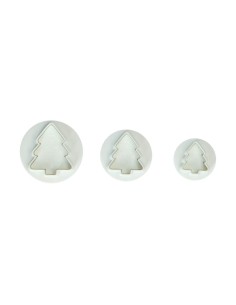 Set Cortadores Expulsor Árbol De Navidad 3ud Wilton 2