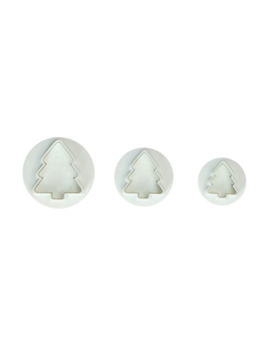 Set Cortadores Expulsor Árbol De Navidad 3ud...