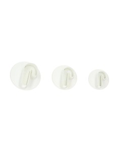 Set Cortadores Expulsor Bastón De Caramelo 3ud Wilton 2