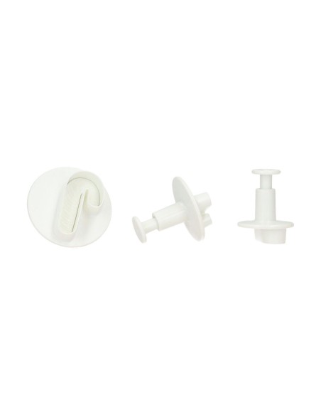Set Cortadores Expulsor Bastón De Caramelo 3ud Wilton