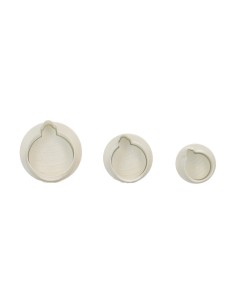 Set Cortadores Expulsor Bolas De Navidad 3ud Wilton 2
