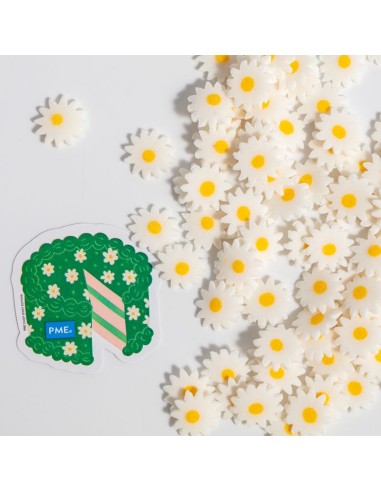 Sprinkle Charms- Margaritas Blancas 25g PME