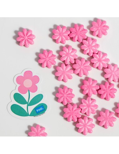 Sprinkle Charms- Flores Rosas 25g PME