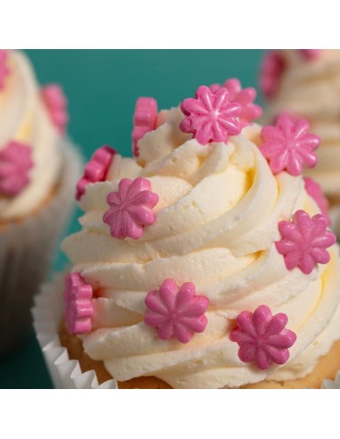 Sprinkle Charms- Flores Rosas 25g PME