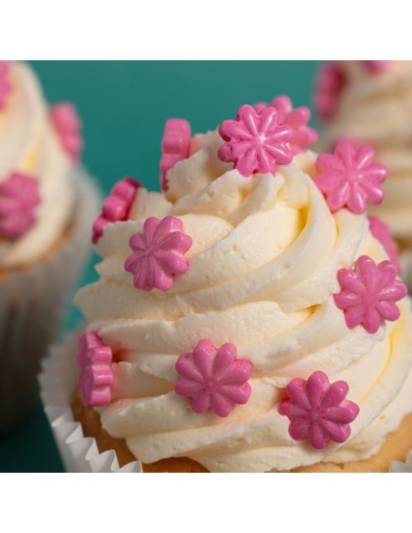 Sprinkle Charms- Flores Rosas 25g PME
