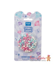Sprinkle Charms- Diamantes Brillantes 25g PME