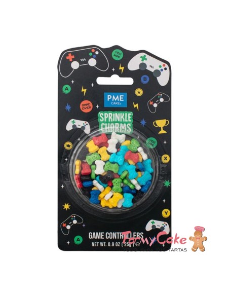 Sprinkle Charms- Mandos De Videojuego 25g PME