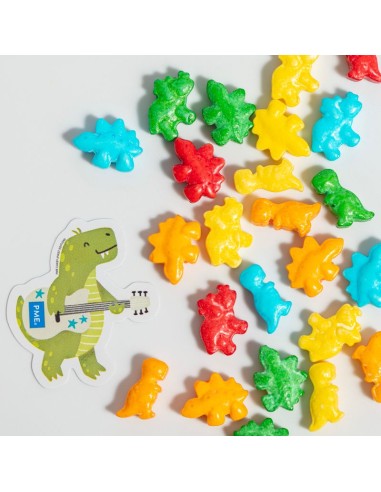 Sprinkle Charms- Dinosaurios Colores 25g PME