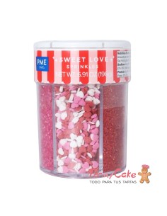 Sprinkle 6 En 1 Para San Valentín-Amor Dulce 196g PME