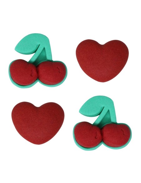 Decoraciones De Azucar Para San Valentín-Mon Cheri 12ud PME
