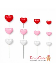 Set Mix De Corazones Decorativos Para San Valentín 30ud...