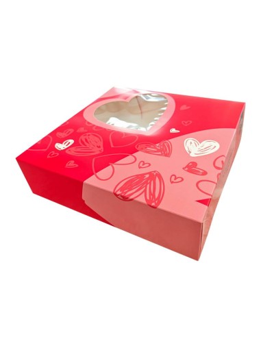 Caja San Valentín 25x25x8cm Azucren