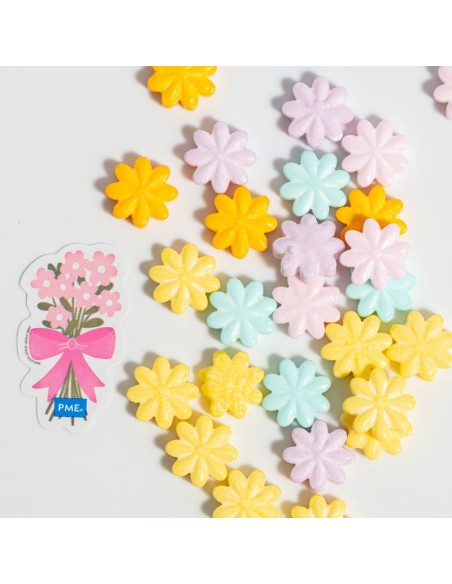 Sprinkle Charms- Flores Pastel 25g PME
