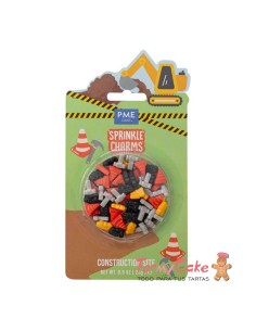 Sprinkle Charms- Obras De Construcción 25g PME