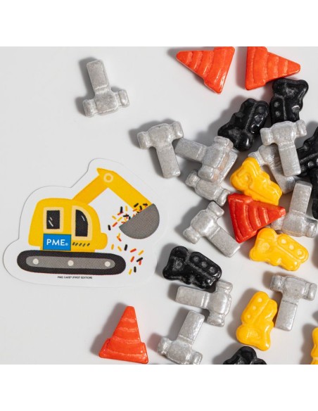 Sprinkle Charms- Obras De Construcción 25g PME