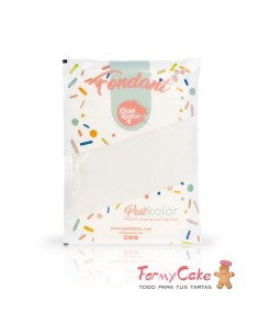 Fondant Blanco 1kg (Sin Gluten) Pastkolor