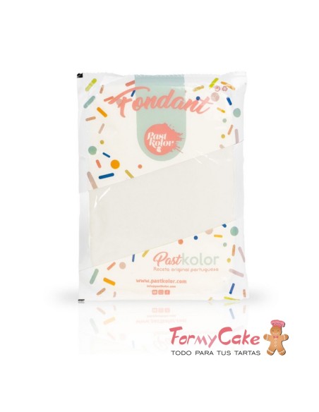 Fondant Blanco 1kg (Sin Gluten) Pastkolor
