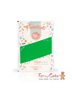 Fondant  Verde 1kg Pastkolor