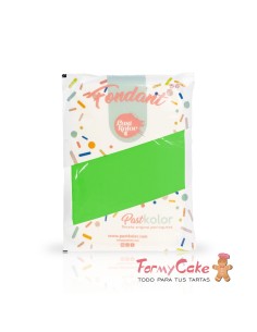 Fondant Verde Lechuga 1kg Pastkolor
