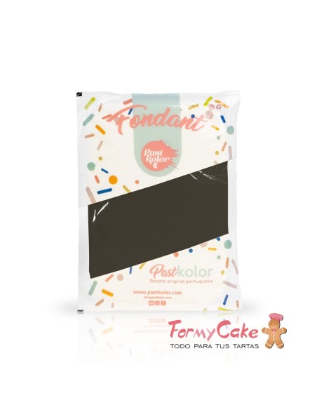 Fondant Negro 1kg Pastkolor