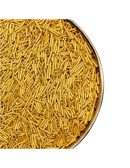 Vermicelli Oro Metalizado 65g Pastry Colours