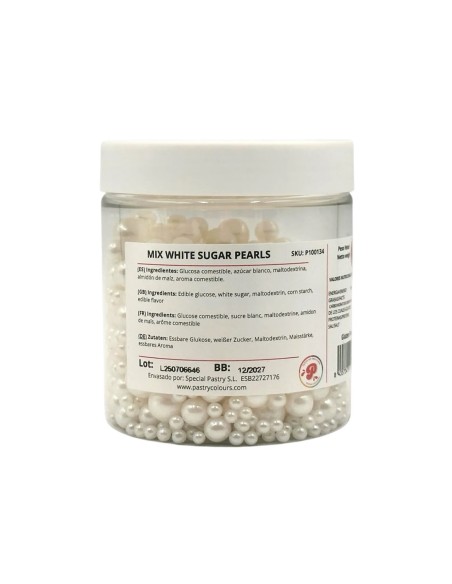 Mix Perlas Blancas Nacaradas 150g Pastry Colours