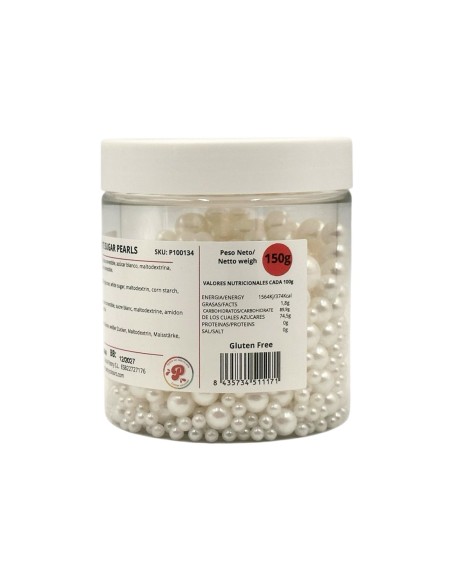Mix Perlas Blancas Nacaradas 150g Pastry Colours