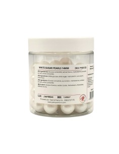Perlas Blancas Nacaradas 14mm/150g Pastry Colours 2