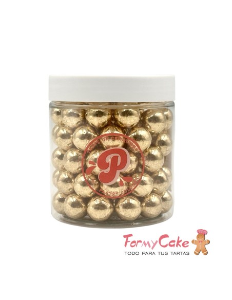 Perlas Oro Metalizadas 14mm/150g Pastry Colours