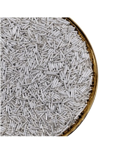 Vermicelli Plata Metalizado 65g Pastry Colours