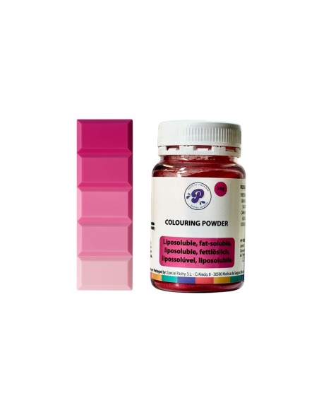 Colorante Liposoluble Polvo Rosa 15gr Pastry Colours