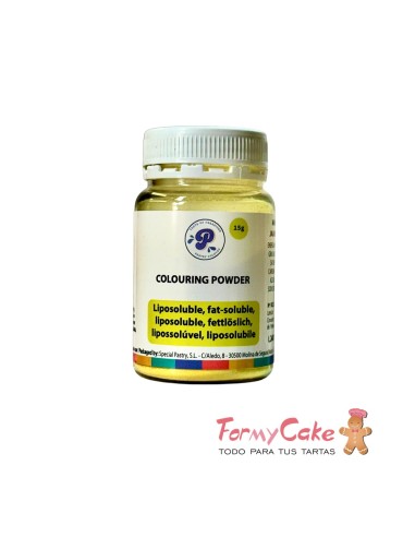 Colorante Liposoluble Polvo Amarillo 15gr...