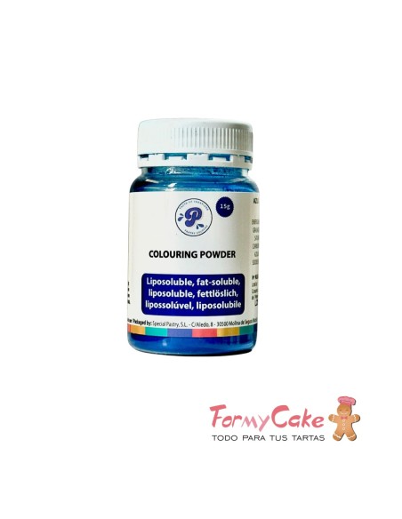 Colorante Liposoluble Polvo Azul 15gr Pastry Colours