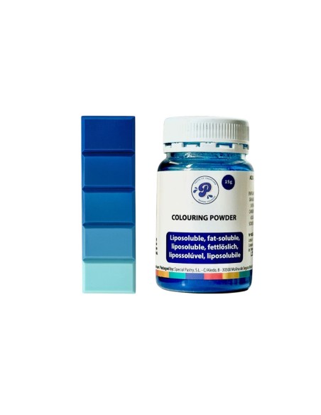 Colorante Liposoluble Polvo Azul 15gr Pastry Colours